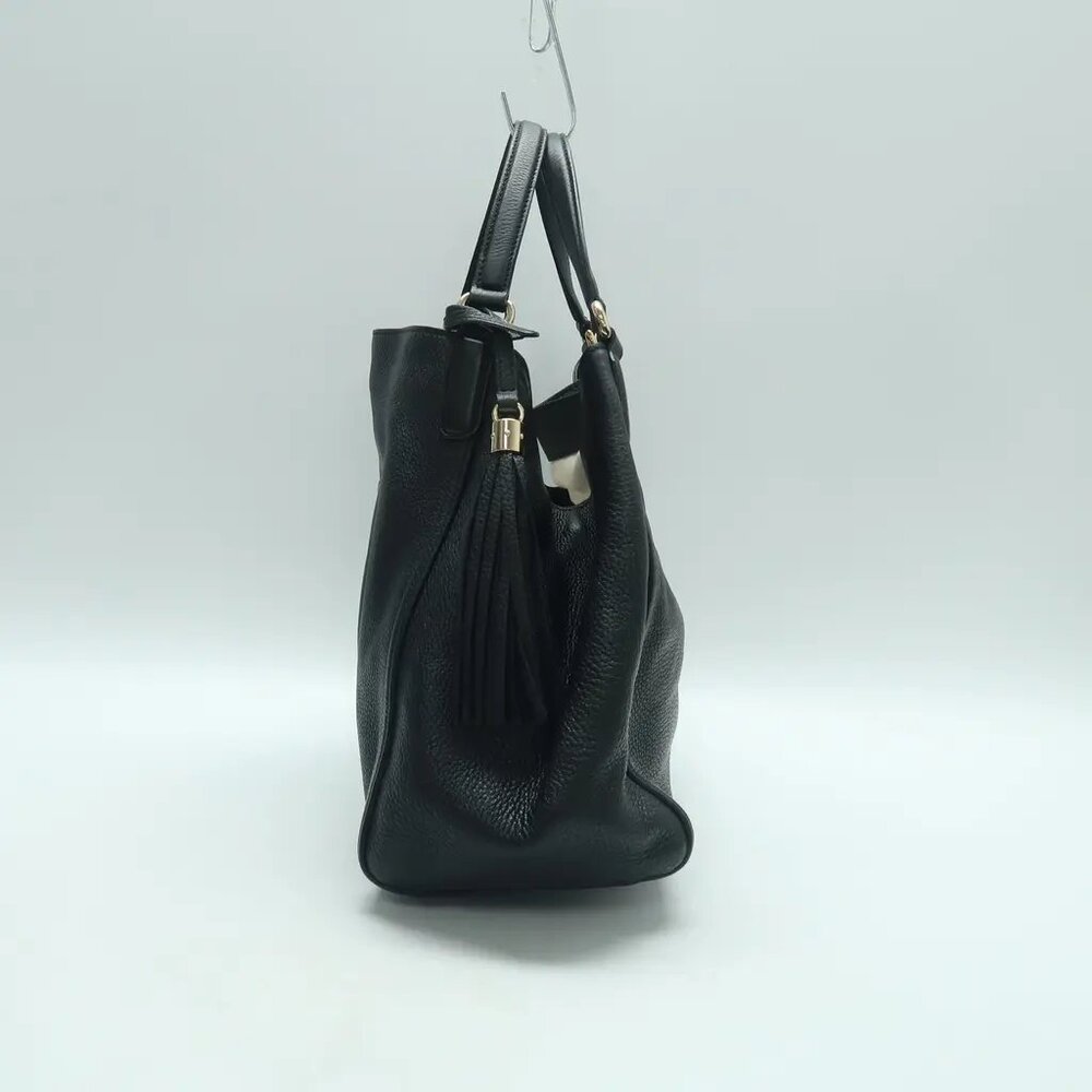 GUCCI Soho Black Leather Tote 818-041825 - Picture 3 of 12